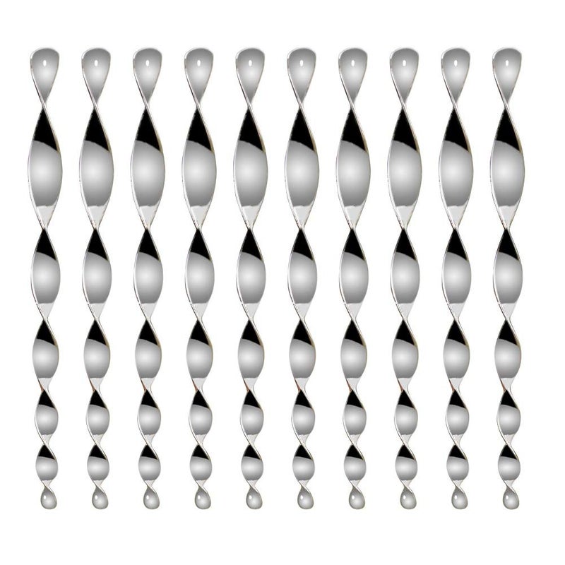 MorTime 30 Pack Bird Repellent Reflective Scare Rods,Ornamental Spiral Deterrent Control Device, Effective Hanging Bird Repellent Devices to Keep Birds Away from Your House Window Garden - Image 1